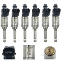 6pcs Fuel Injectors Nozzel Fj1406 Fj1407 23250-0p090 Fits 2019 For Toyota Avalon 2018-2019 Camry 2017-2019 Highlander Sienna
