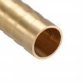 Uxcell 8mm Or 5 16 Id Brass Barb Splicer Fitting Straight Hose Air Gas Water Fuel 2pcs