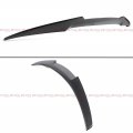 Real Carbon Fiber M4 V Style Highkick Trunk Lid Spoiler Wing Compatible For 2017-2022 Audi A4 S4 Sline B9