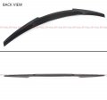 Real Carbon Fiber M4 V Style Highkick Trunk Lid Spoiler Wing Compatible For 2017-2022 Audi A4 S4 Sline B9
