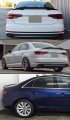 Real Carbon Fiber M4 V Style Highkick Trunk Lid Spoiler Wing Compatible For 2017-2022 Audi A4 S4 Sline B9