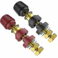 8mm 5 16 In Stud Remote Battery Power Junction Post Connector Terminal Kit Pure Copper High Current Block For Rvs Trucks And