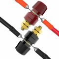 8mm 5 16 In Stud Remote Battery Power Junction Post Connector Terminal Kit Pure Copper High Current Block For Rvs Trucks And