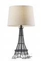 Adesso Sl5001-01 Eiffel Tower Table Lamp Black 