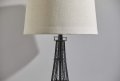 Adesso Sl5001-01 Eiffel Tower Table Lamp Black
