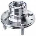 A-premium 2 X Rear Wheel Bearings And Hub Assembly Compatible With Dodge Plymouth Colt 1993-1995 Eagle Summit 1993-1996