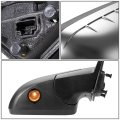 Fo1321335 Factory Style Passenger Right Side Mirror Manual Folding Power Adjust Heated Glass Puddle Light Compatible With Ford