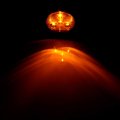 Ocpty 4led Side Marker Light 4pcs 2 5a Amber Red Round Trailer Lamp Stop Turn Tail Fit For Boats Truck Pickups 12v Waterproof