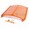 Radiator Grille Cover Guard Shield Protector For Ktm Rc8 2008-2016 And Rc8r 2011-2016 Orange Stainless Steel Front