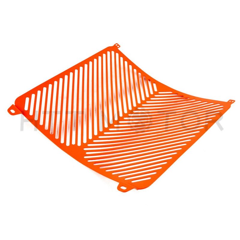 Radiator Grille Cover Guard Shield Protector For Ktm Rc8 2008-2016 And Rc8r 2011-2016 Orange Stainless Steel Front