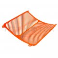 Httmt 298008- Radiator Grille Cover Guard Shield Protector For Rc8 08-16 Rc8r 11-16 Orange 