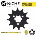 Niche Drive Sprocket Chain Combo For Kawasaki Kx125 Front 12 Rear 49 Tooth 520v O-ring 110 Links