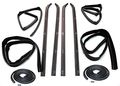 Fairchild Automotive Kd1002-10a Weatherstrip Kit Front Inner Outer Belt Upper Channel Division Bar Door Seal Driver Side 