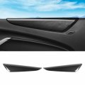Cherocar Interior Door Panel Trim Cover Decoration Accessories For Chevrolet Camaro 2016-2022 Carbon Fiber Grain A 