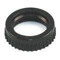 Black Knurled Nuts For Sand Sealed Toggle Switches 15 32 Thread 4 Pack 