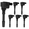 Fits 2015-2018 For Porsche Cayenne 3 6l V6 2015-2016 Macan Ignition Coil Packs 2 Pins Uf760 6