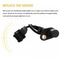 Ocpty Engine Crank Crankshaft Position Sensor Fits 1999-2005 For Hyundai Sonata 2003-2008 Tiburon 2005-2009 Tucson 2002-2010