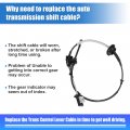 X Autohaux Automatic Transmission Gear Shift Cable Fit Ford Expedition For Lincoln Navigator 2000-2002