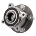 Rear Wheel Hub And Bearing Assembly With Abs 512446 For Chevrolet Cruze 2011 To 2014 Limited 2016 15 In Wheels Left Right