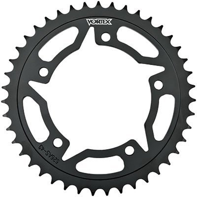 525 Steel Rear Sprocket 43 Tooth Black For Suzuki V Strom 650 Abs Dl650a 2011 2017