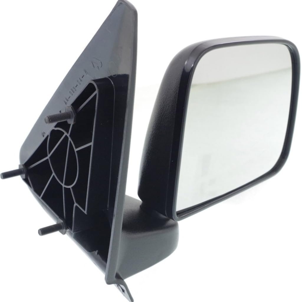 Door Mirrors For Mazda B2500 1998 Driver And Passenger Side Pair Textured Black Manual Adjust Folding Paddle Style Fo1320156