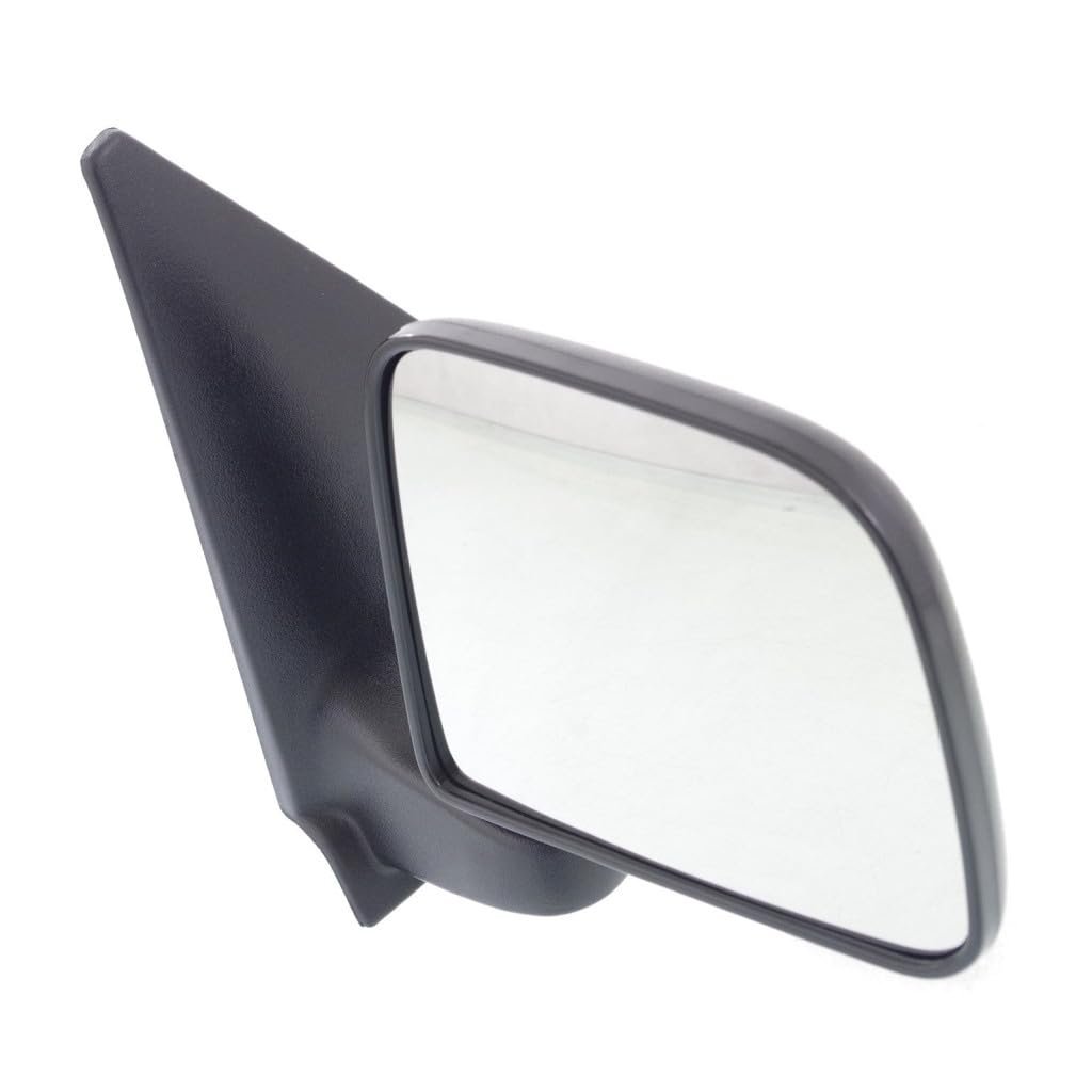 Door Mirrors For Mazda B2500 1998 Driver And Passenger Side Pair Textured Black Manual Adjust Folding Paddle Style Fo1320156