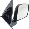Door Mirrors For Mazda B2500 1998 Driver And Passenger Side Pair Textured Black Manual Adjust Folding Paddle Style Fo1320156