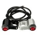 Yosoo 12v 16a Motorcycle Motorbike Waterproof Handlebar Headlight Fog Spot Light On Off Switch Silver