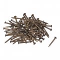 Uxcell Small Tiny Brass Nails 1 2x12mm For Diy Wooden Hardware Accessories 100pcs
