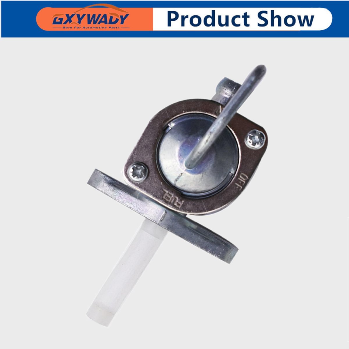 Motorcycle Fuel Petcock Valve Tank Switch For Suzuki Rm125 Rm250 Rm250z Rmz250 2001 2009 Replaces Part 44300 37f10 Silver