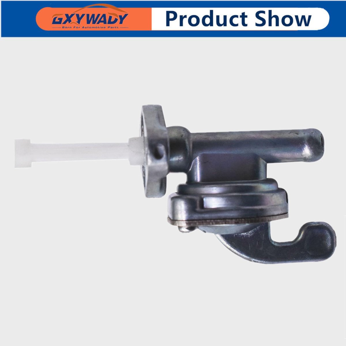 Motorcycle Fuel Petcock Valve Tank Switch For Suzuki Rm125 Rm250 Rm250z Rmz250 2001 2009 Replaces Part 44300 37f10 Silver