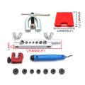 Httmt- Professional Double Flaring Tool Kit 7 Dies Single Flare Tube Copper Brake Line And Brass Tubing W Case For Car Truck