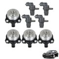 Camshaft Position Sensors And Adjuster Magnets Kit Replacement For 2005-2015 Ml350 Gl550 S550 S400 2720510177 A2729050043 
