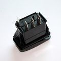 X-haibei Waterproof Marine Boat Car Rocker Switch 12v Spdt On-off-on 4 Pin Blue Led Light 