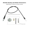 Throttle Cable Kit Fits For Yamaha Blaster 200 1988-2006 Removal Eliminator Including Cap Idle Screw Replace 2xj-26311-01-00