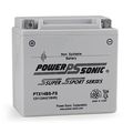 Power-sonic Ptx14bs-fs Sealed Maintenance Free Powersport Battery 