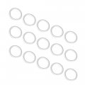 X Autohaux 15pcs Oil Drain Plug Washer Gaskets Universal Engine Crush Washers 14x18x1 5mm 0 55 X0 71 06