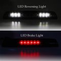 Tresound For 1994-2001 Dodge Ram 1500 2500 3500 Led Third 3rd Brake High Mount Stop Light Cargo Lamp Chrome Housing Smoke Lens
