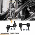X Autohaux 4pcs Front Rear Sway Bar Links Stabilizer Enda Link Suspension Kit For Subaruester 2003-2008 For Impreza 2004-2007