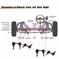 X Autohaux 4pcs Front Rear Sway Bar Links Stabilizer Enda Link Suspension Kit For Subaruester 2003-2008 For Impreza 2004-2007