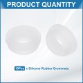 10pcs Rubber Grommets 14mm Drill Hole 10 5mm Id Top Hat Grommet Silicone Plug Gasket Wires Protection For Wiring Automotive