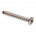 Prime-line Sheet Metal Screw Self-tapping Oval Head Phillips 10 X 1-1 2 In Grade 18-8 Stainless Steel Pack Of 100 