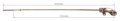 Oem Rear Brake Pedal Adjuster Rod Compatible With 1985-up Xr 80 Crf