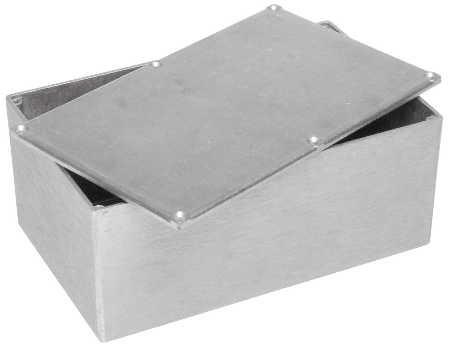 Bud Industries Cu-347 Aluminum Econobox 7-3 8 Length X 4-11 16 Width 3-13 64 Height Natural Finish