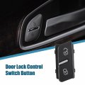 X Autohaux 1pcs Door Lock Switch Button Front Left Hand Driver Side For Volkswagen Touareg 2011-2015 Control No 7p6962125a