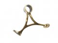 Lavi 1-1 2 Polished Brass Combination Bracket