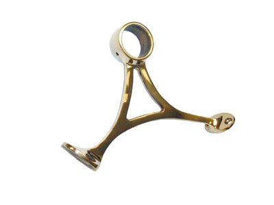 Lavi 1-1 2 Polished Brass Combination Bracket