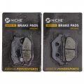 Niche Brake Pad Set For Yamaha V Star 1300 5vu-25805-00-00 3d8-25806-00-00 Front Rear Organic