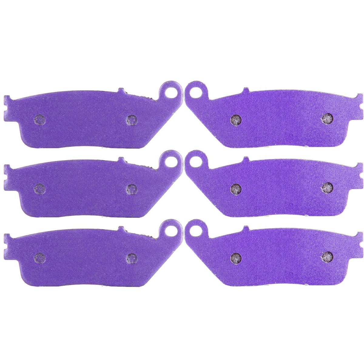 Carbon Fiber Brake Pads Front And Rear Fa196 Fits For Buell Blast 2002-2007 3 Pairs