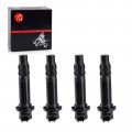 Ignition Coil 4 Pcs Compatible With Yamaha Yzf-r1 R1 2007 2008 4c8-82310-00-00